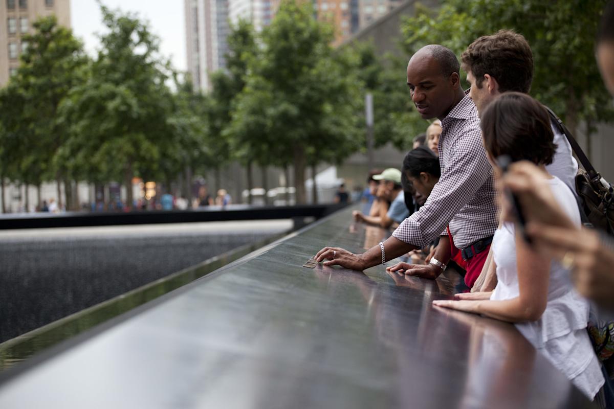 9-11 Memorial, tourists