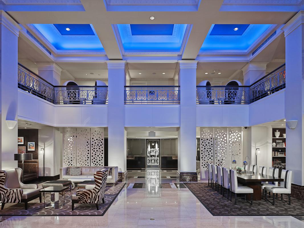 The Lexington lobby