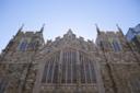Exterior of Abyssinian Baptist Church in Manhattan, NYC