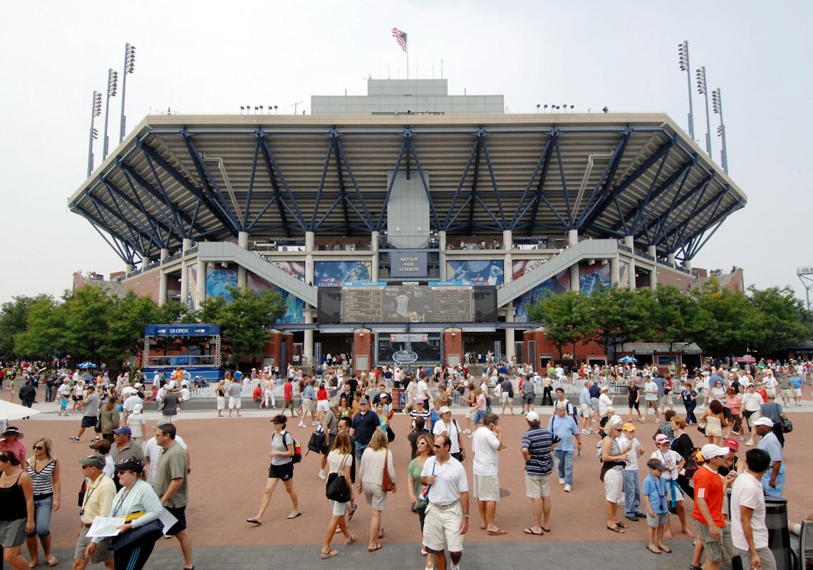 Arthur Ashe Stadium exterior