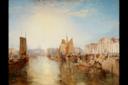"Harbor of Dieppe: Changement de Domicile" (exhibited 1825, but subsequently dated 1826), by J.M.W. Turner. Courtesy, The Frick Collection, New York. Photo: Michael Bodycomb