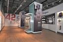 The main gallery of the Jackie Robinson Museum