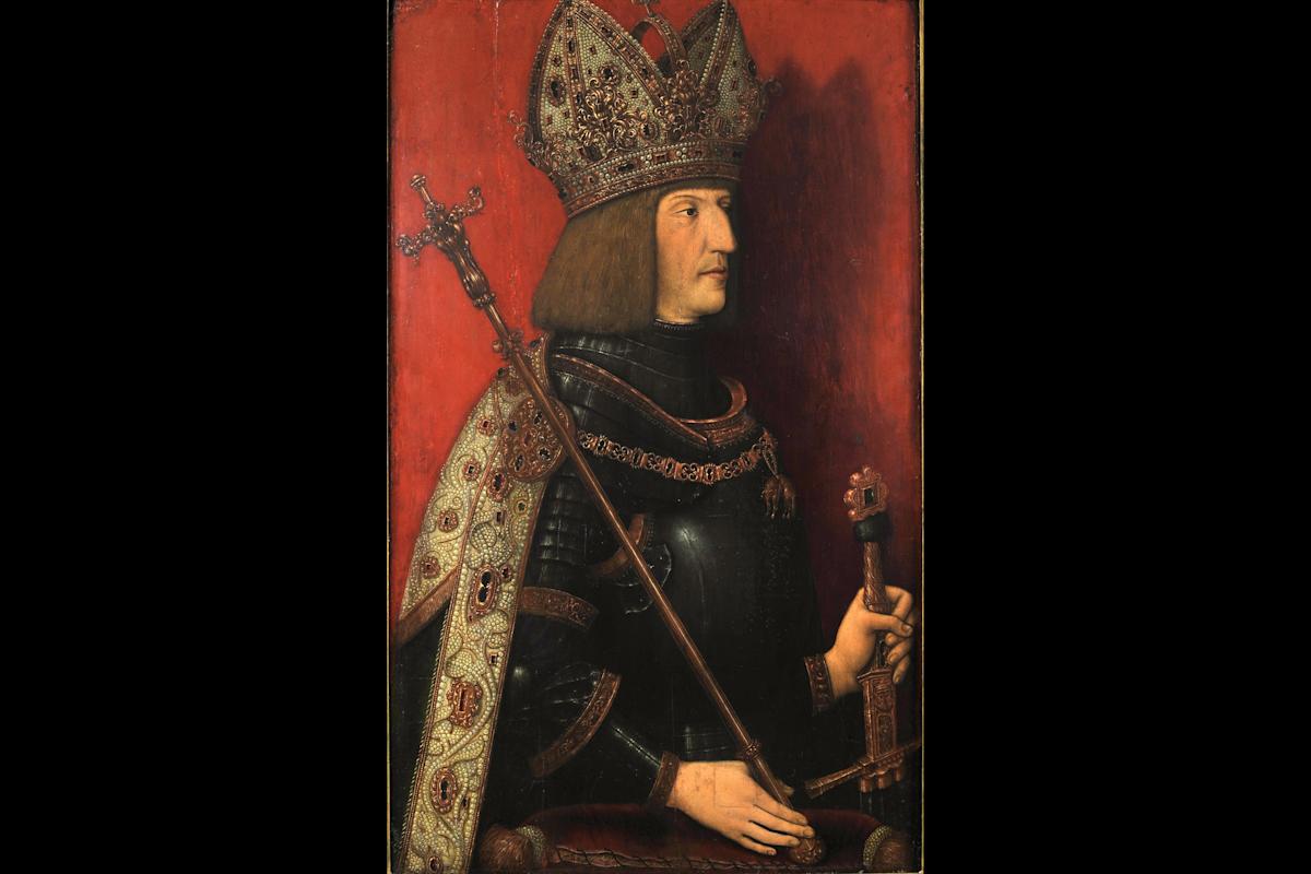 German (Memmingen), after 1508 Bernhard Strigel (1460&ndash;1528) Tiroler Landesmuseum Ferdinandeum, Innsbruck, Austria, Ältere Kunstgeschichtliche Sammlungen, on long-term
Loan from a private collection (Gem 136) Photo: Tiroler Landesmuseum
