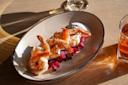 Shrimp dish at Evalyn’s Tap House