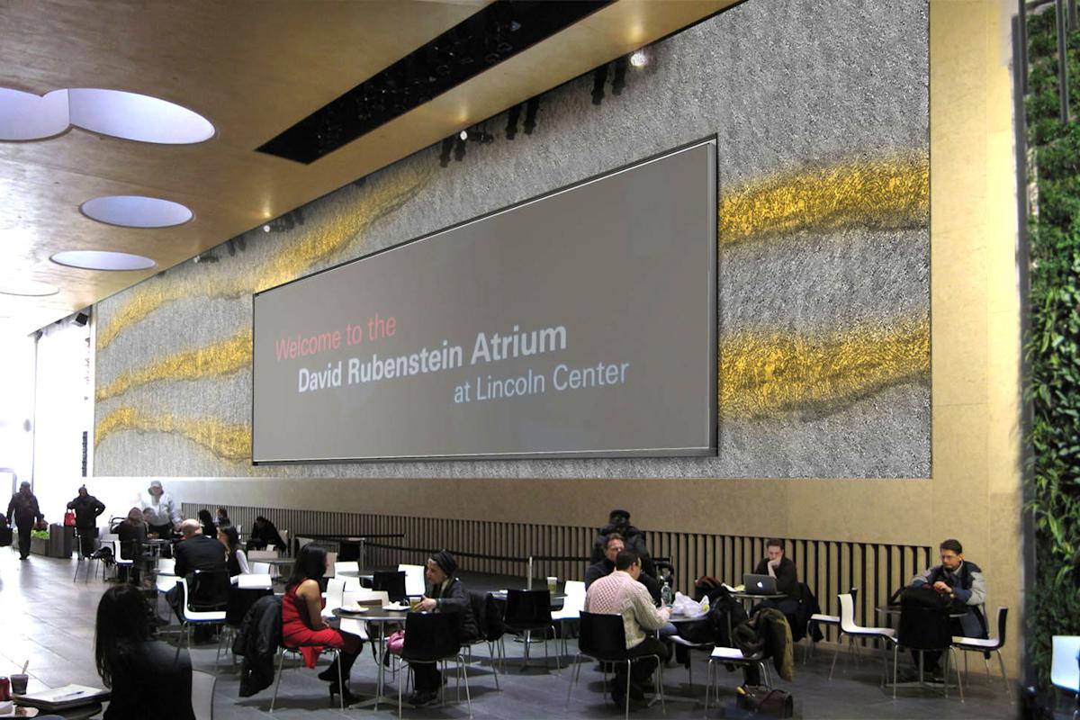 Lincoln Center, David, Rubenstein Atrium, interior