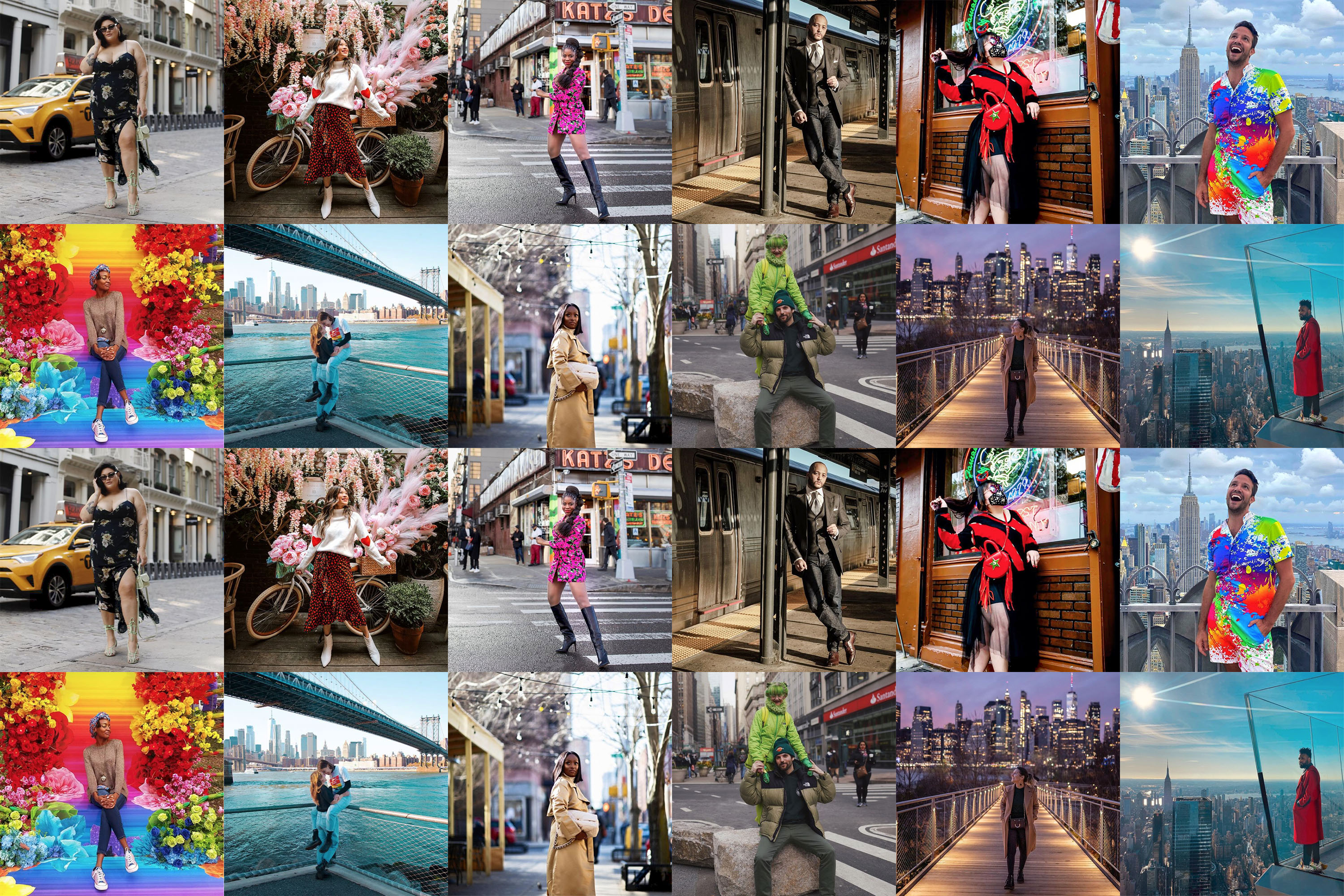 Instagram content creators influencers, new york city, nyc