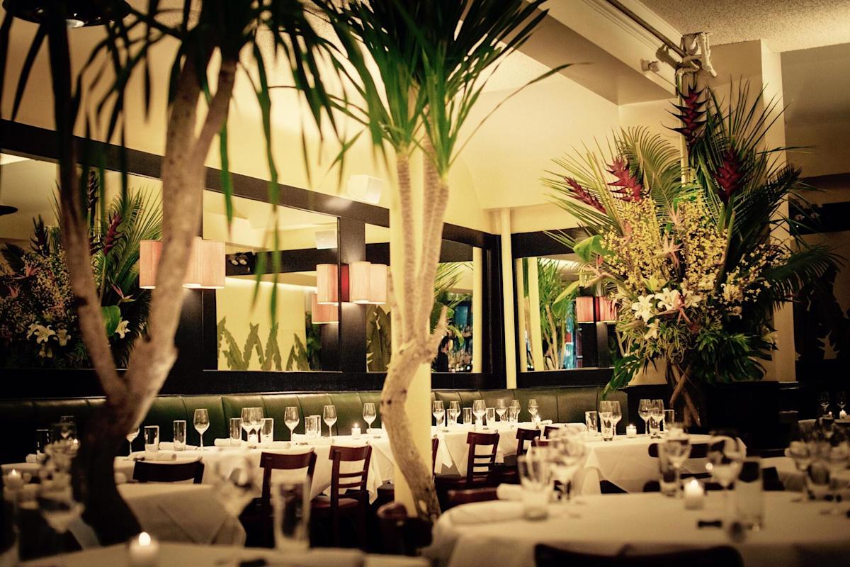 Interior of Indochine, Noho, NYC