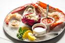 seafood platter at Benjamin Steakhouse