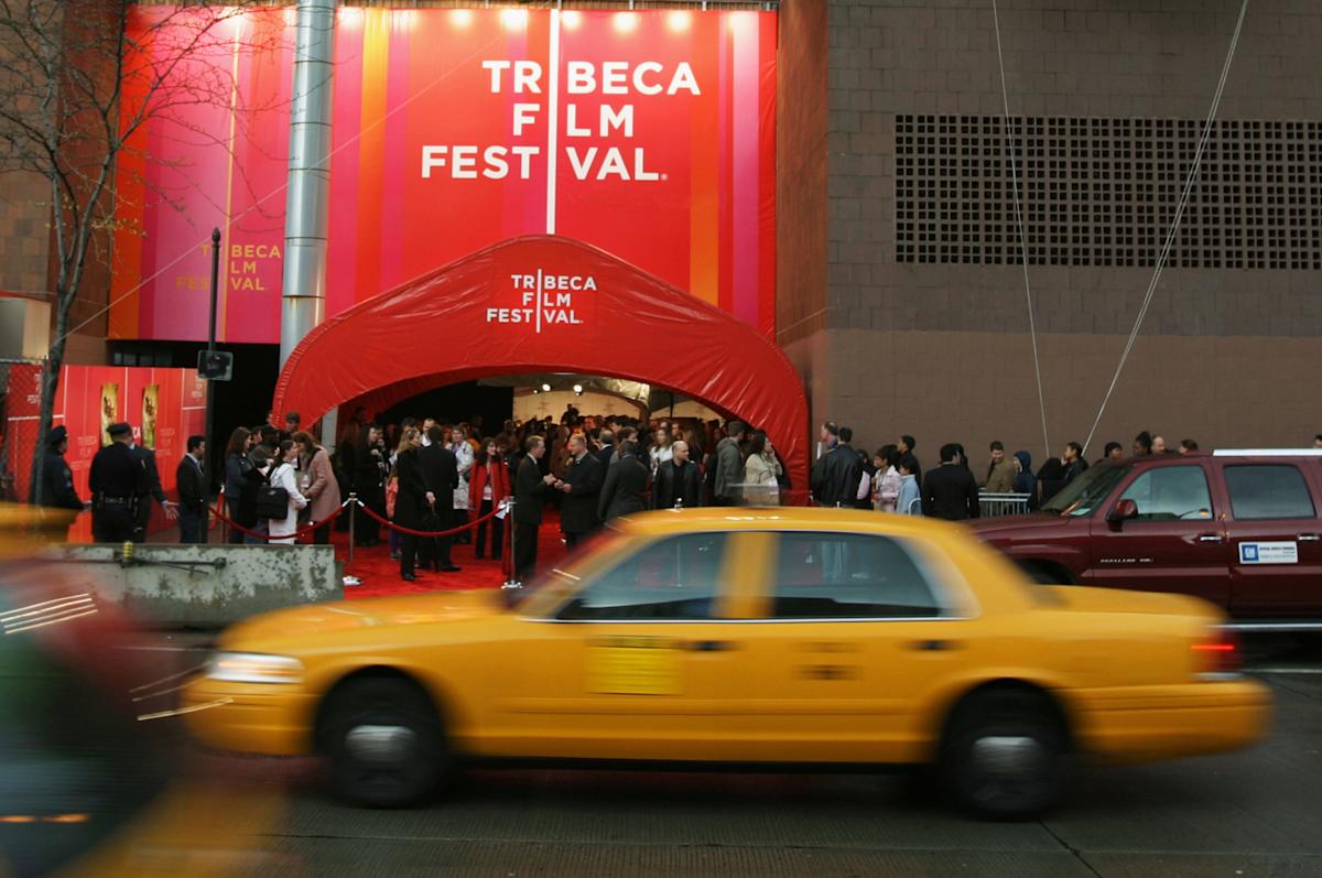 Tribeca Film Festival opening ceremony on the red carpet