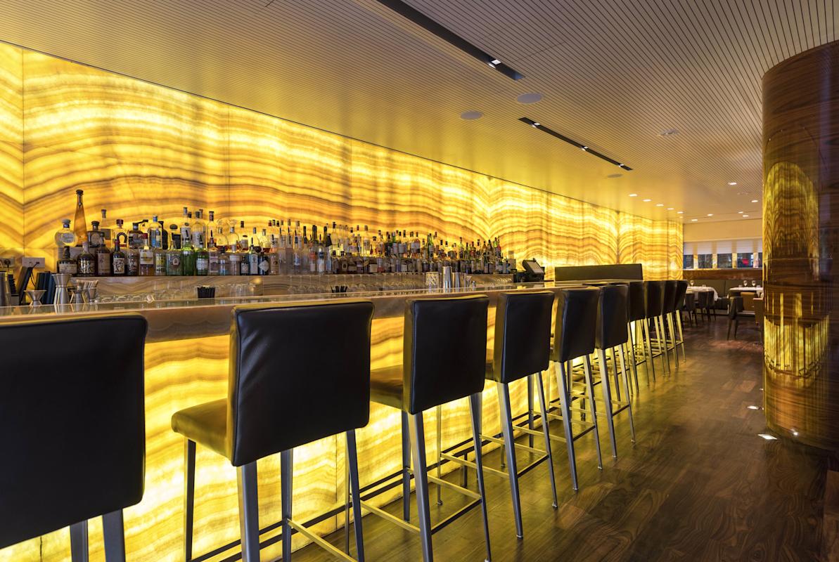 Interior of Marea Restaurant in Manhattan, NYC