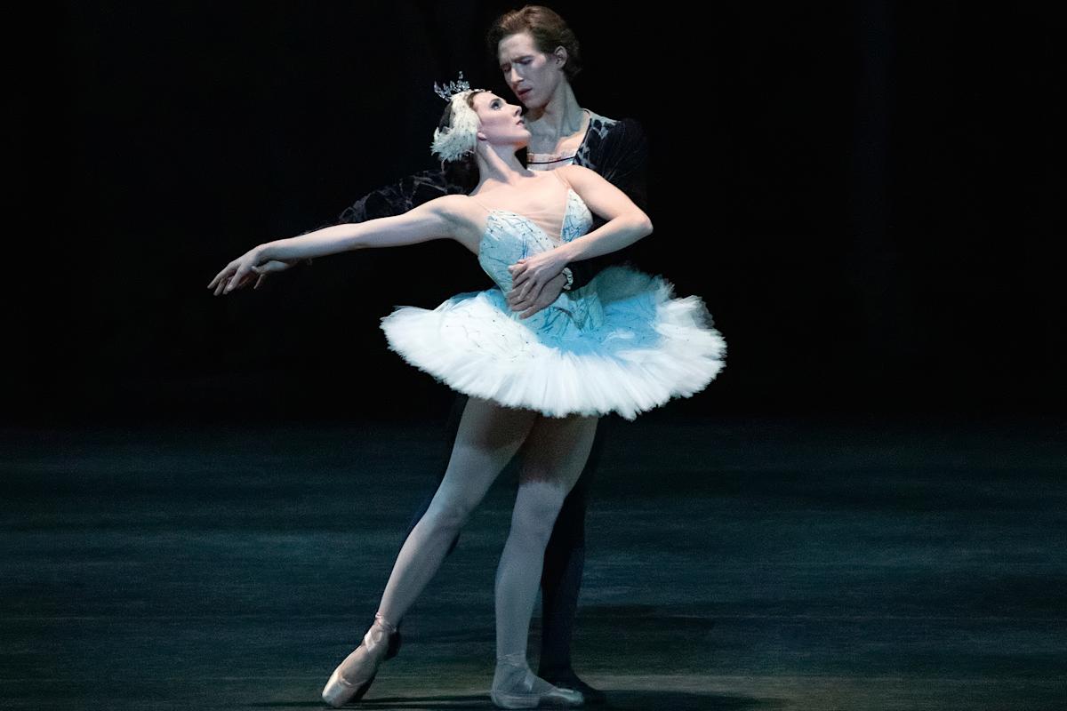 Tiler Peck and Joseph Gordon in &ldquo;Swan Lake.&rdquo; Photo: Erin Baiano