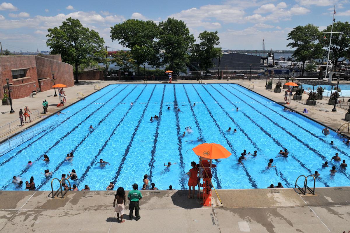 Joseph H. Lyons Pool. Courtesy, NYC Parks. Photo: Daniel Avila