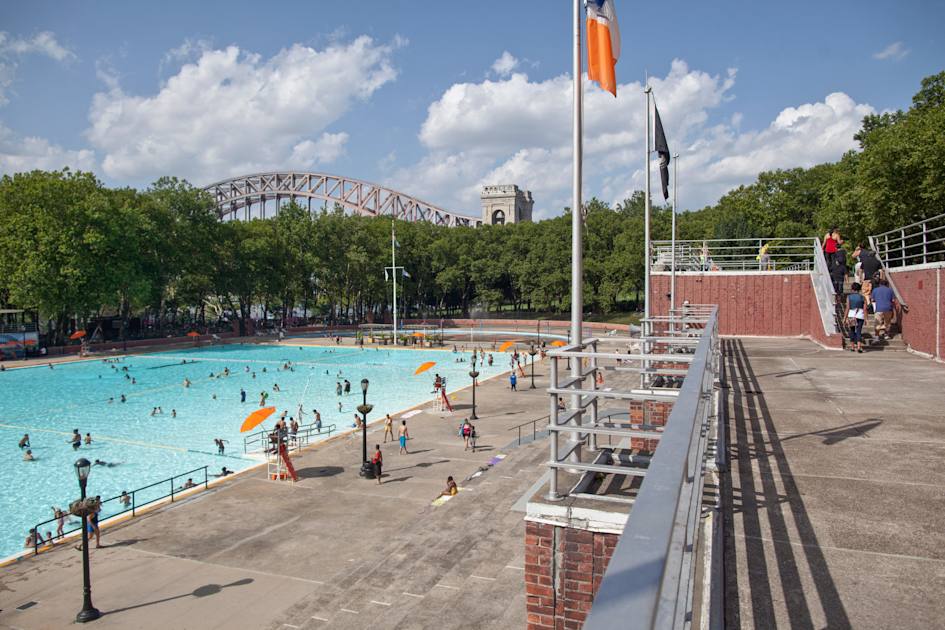 Astoria Park Pool Astoria recreation NYC Tourism