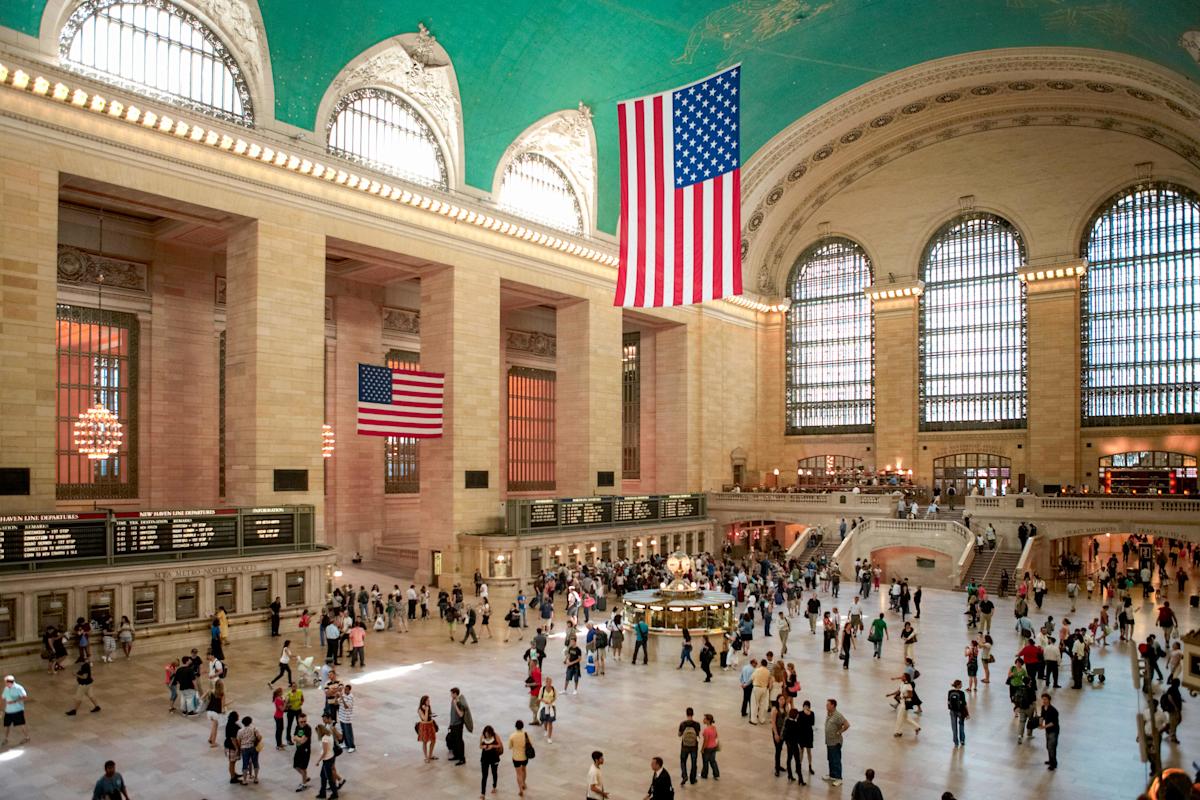 Interior of Grand Central Terminal in Manhattan, NYC