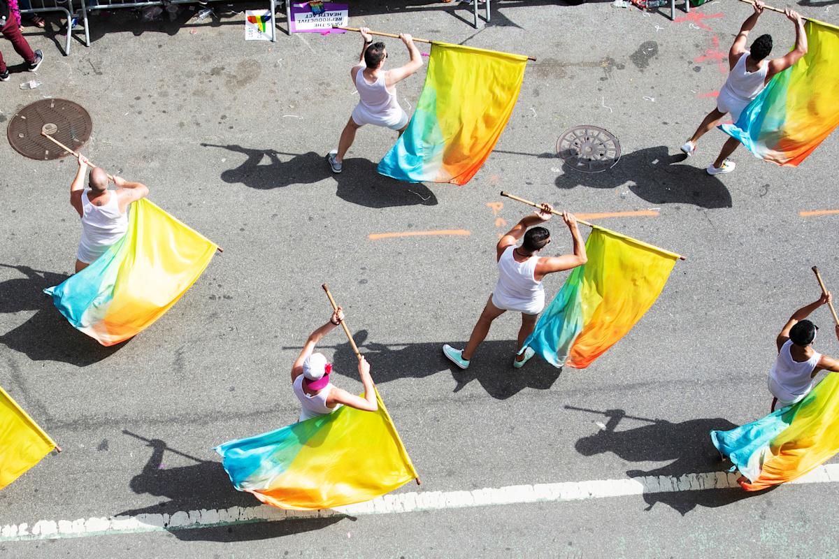 Pride March, in NYC, LGBTQ+, Manhattan