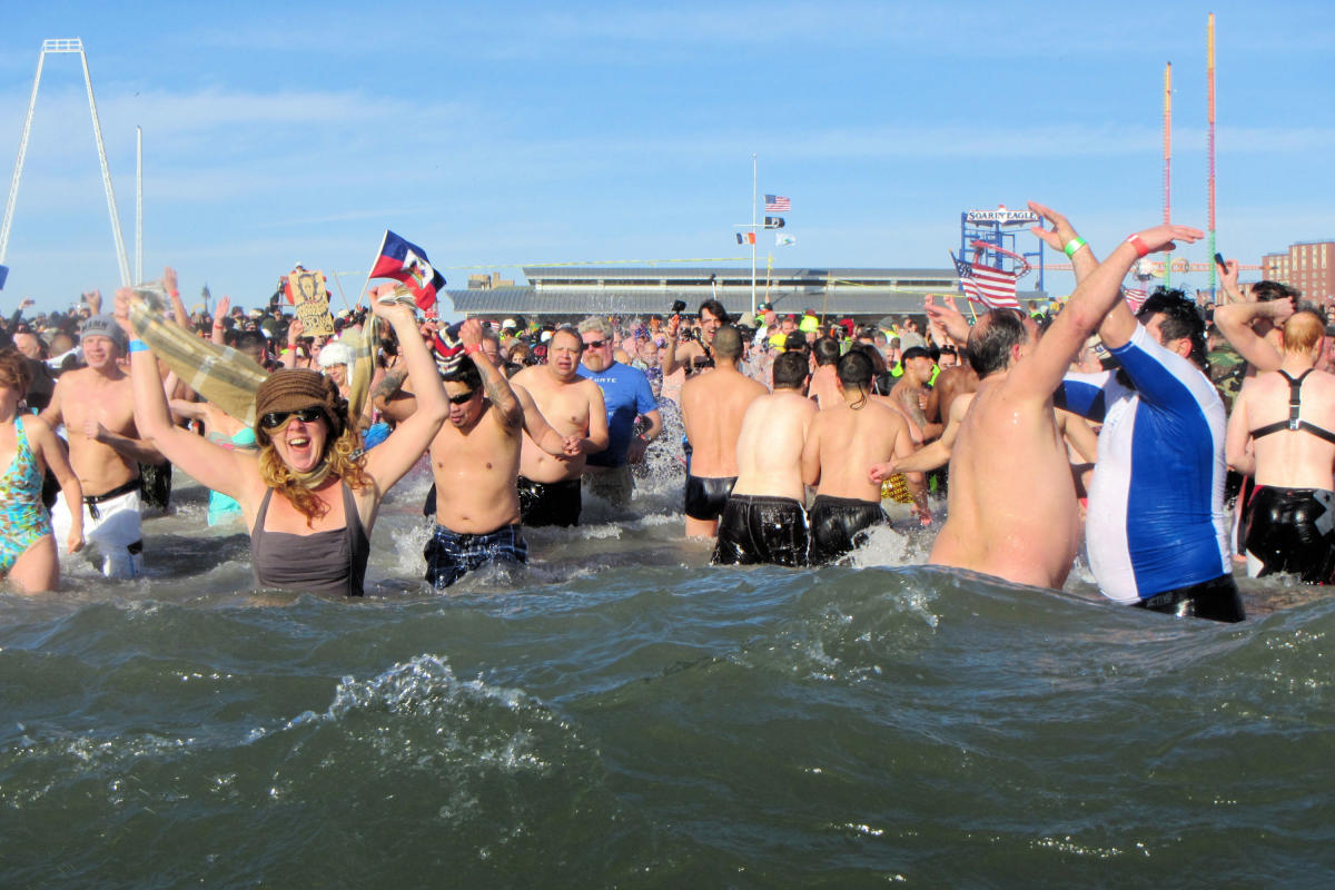 Coney Island Polar Bear Club New Year's Day Swim