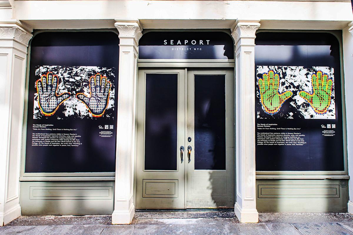 Public Art, South Street Seaport, Art, Lower Manhattan, NYC, New York City