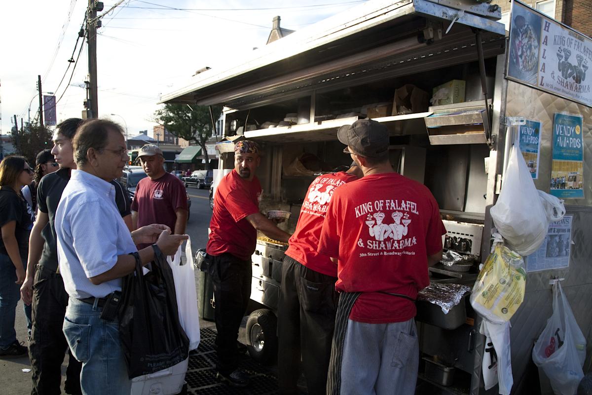 King of Falafel, cart