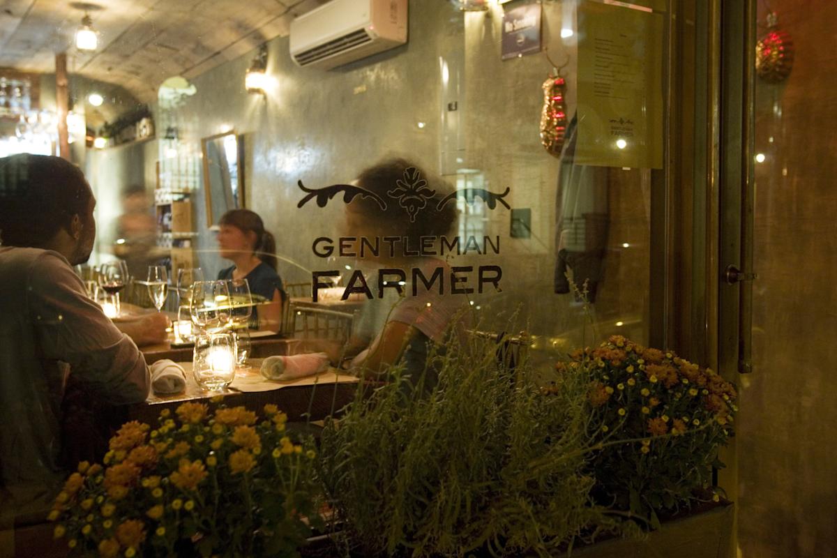 Gentleman Farmer, window