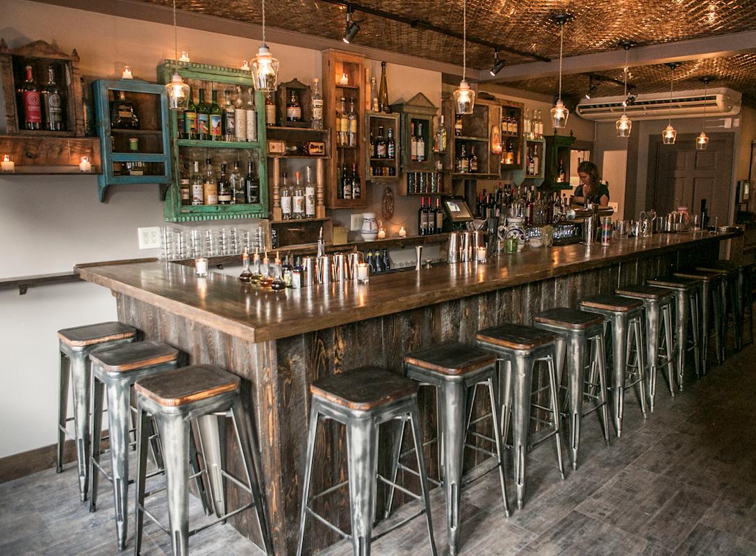 interior of Leyenda in Carroll Gardens