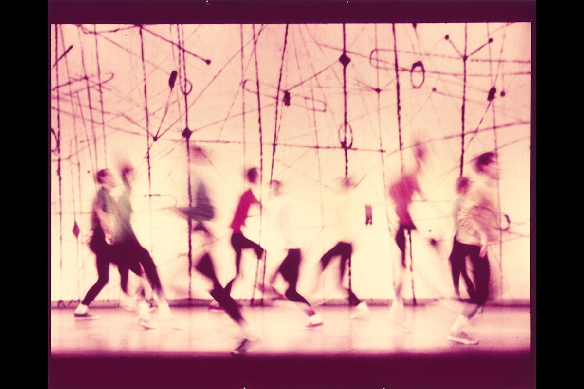 Jerome Robbins directing dancers during rehearsal for the stage production of West Side Story. (1957) Photo by, Martha Swope. Courtesy, The New York Public Library for the Performing Arts.