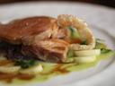 Pork dish at Gramercy Tavern in Manhattan, NYC