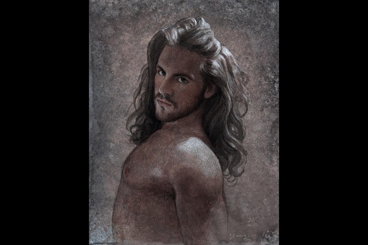 "Untitled" (Portrait of Franko) by Todd Yeager. Courtesy, Leslie Lohman Museum Collection