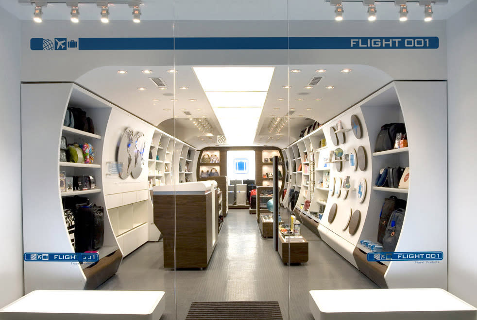 interior of Flight 001 in Boerum Hill