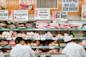 Cold meat section inside Zabar's in Upper West Side, NYC