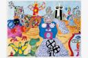Niki de Saint Phalle. Tarot Garden. 1991. Lithograph, 23.7x31.5" (60.3x80cm). &copy;2020 NIKI CHARITABLE ART FOUNDATION. Photo: Ed Kessler