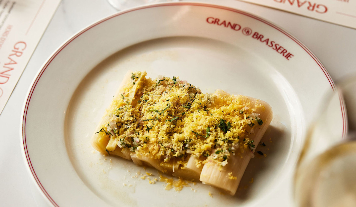 Dish or dining room at Grand Brasserie
