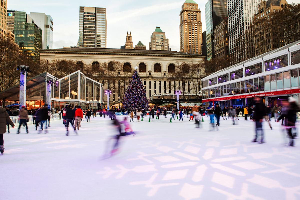 Bryant Park, Ice Skating, Winter Village