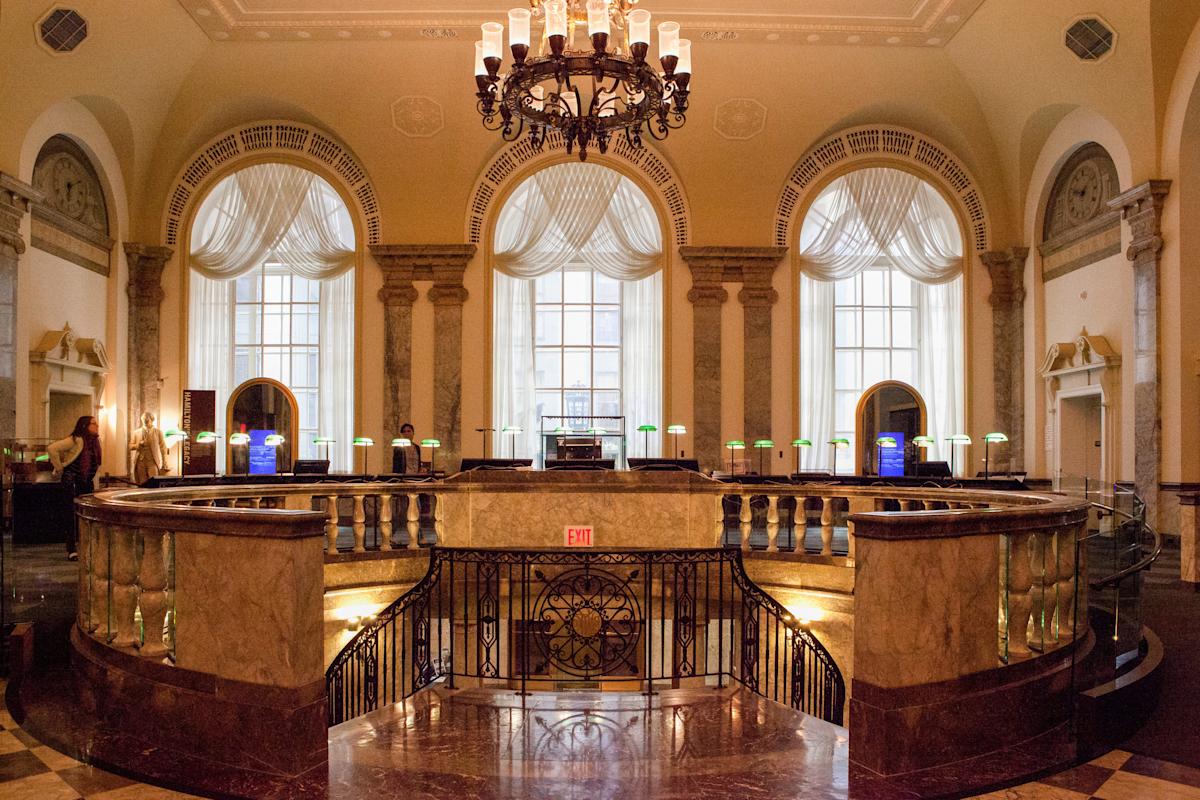 Museum of American Finance, interior