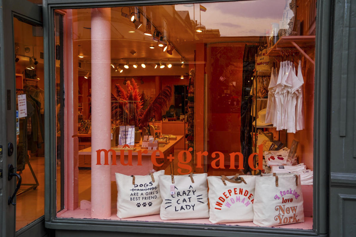 Mure & Grand storefront