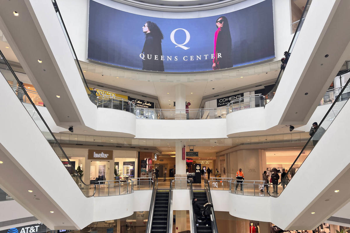 Interior of Queens Center