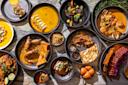 food plates at Tatiana By Kwame Onwuachi 