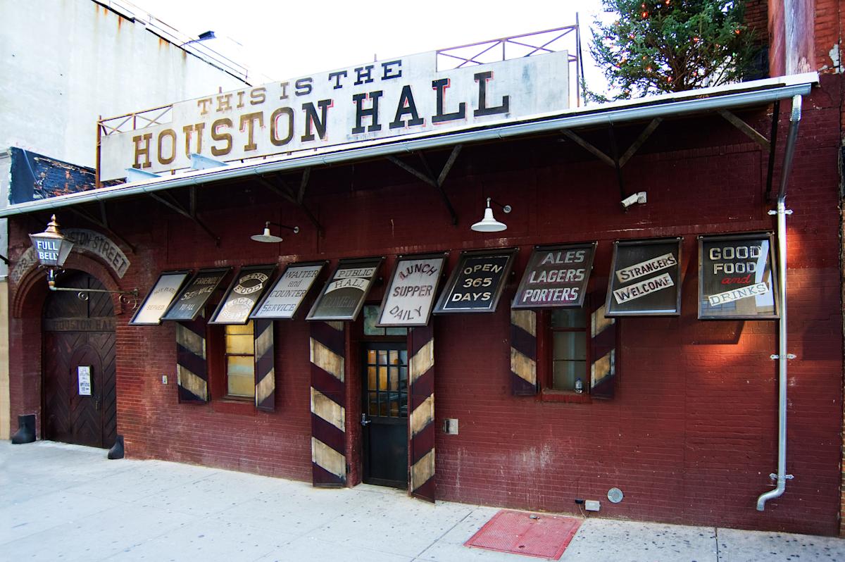 Houston Hall, exterior