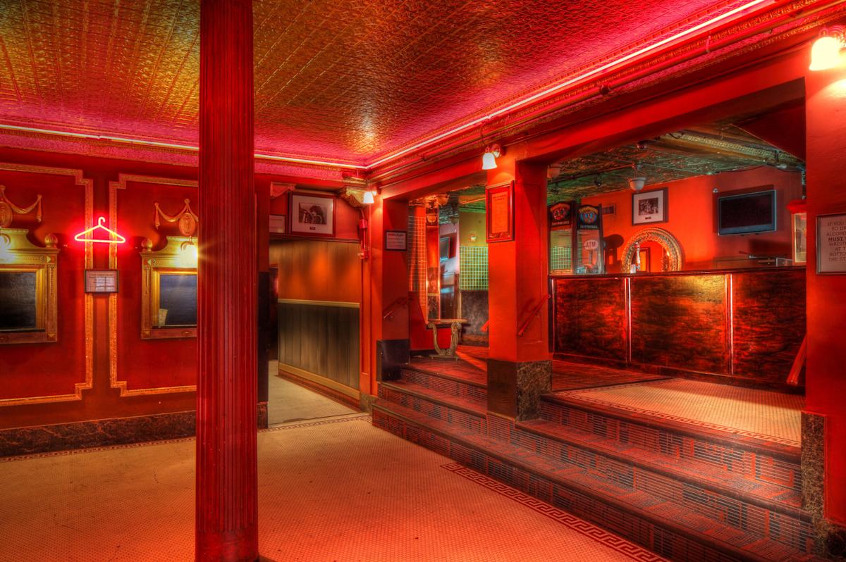 Bar at irving Plaza in Union Square Manhattan 