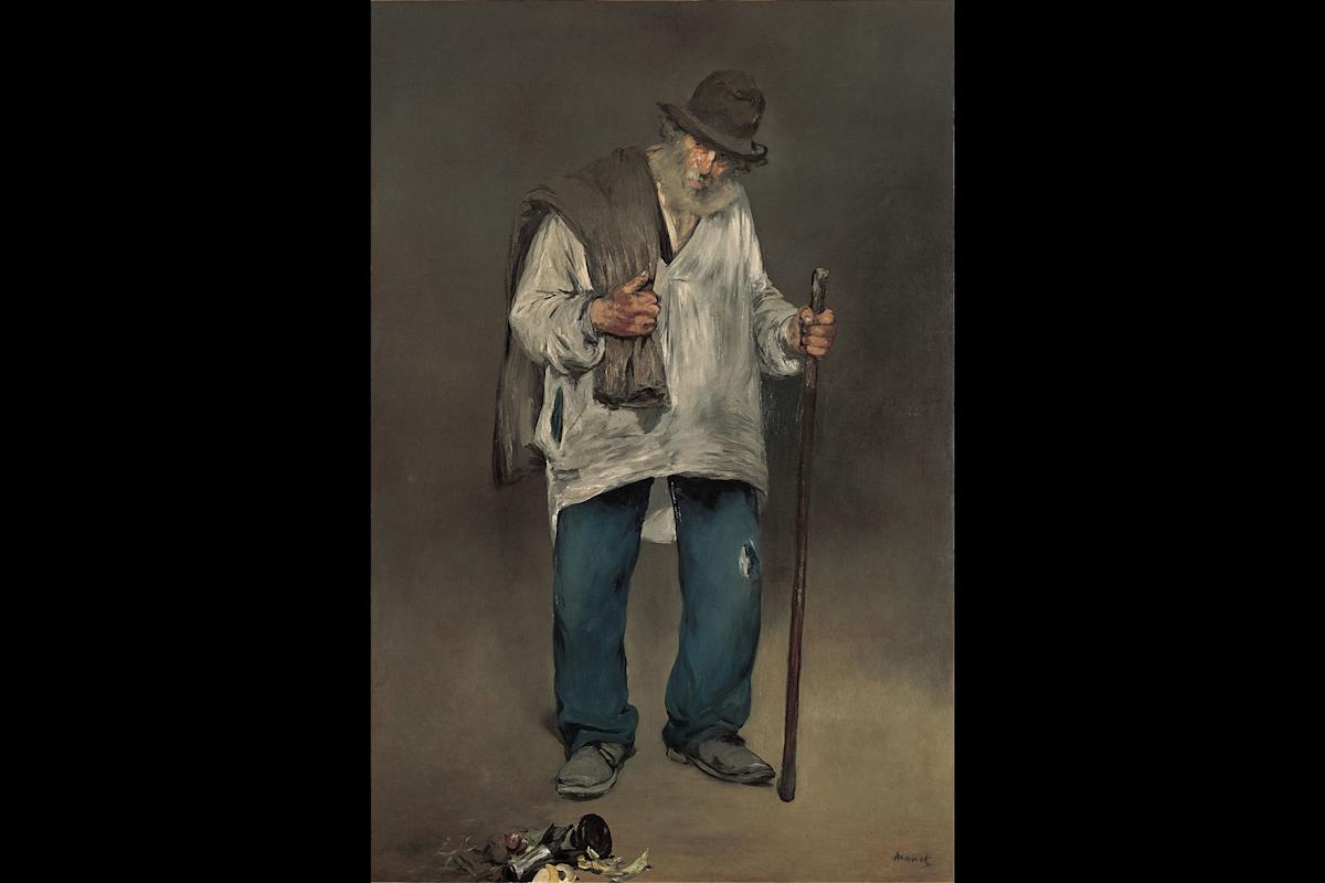 Édouard Manet, The Ragpicker, ca. 1865&ndash; 71; possibly reworked in 1876, The Norton Simon FoundaYon