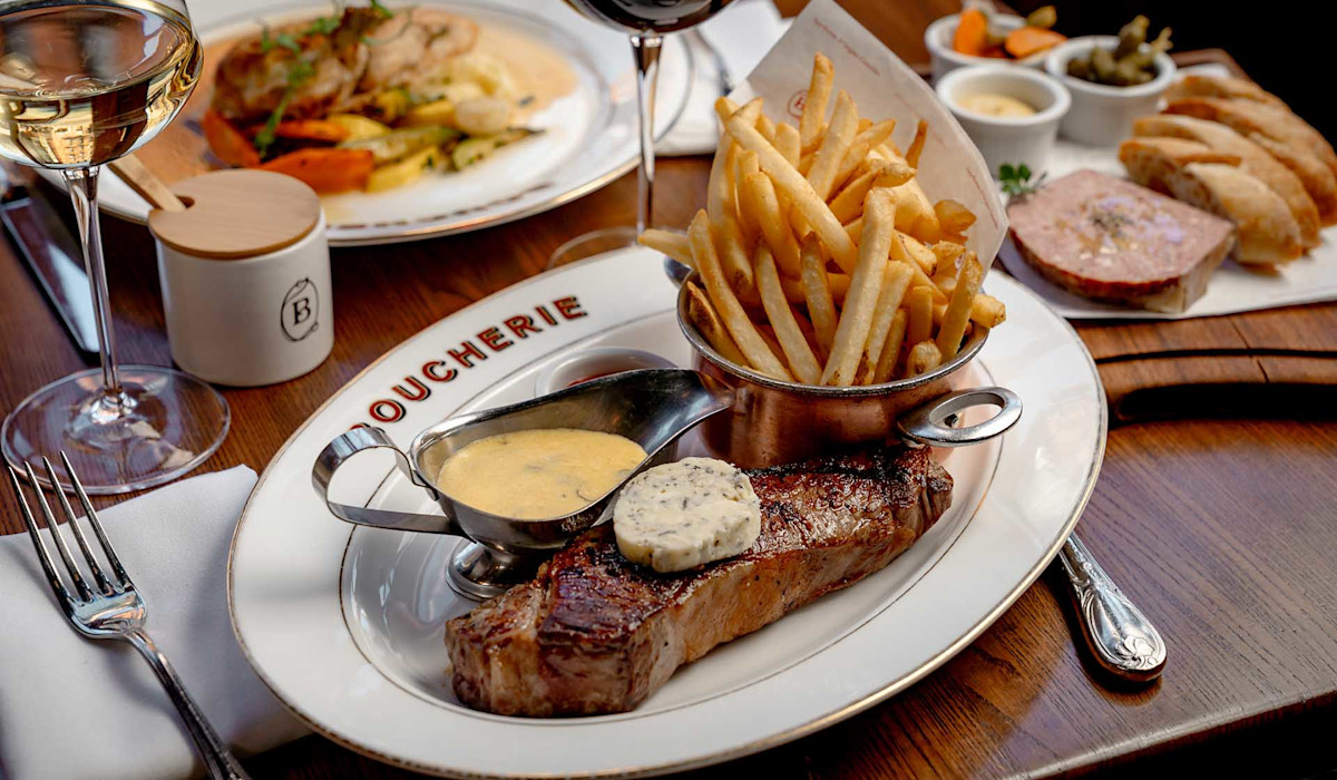 Dish or dining room at Boucherie Union Square