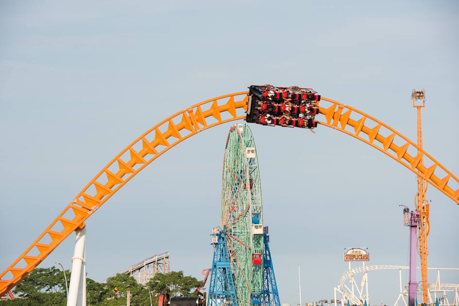 First-Person Video of the Coney Island Thunderbolt Roller Coaster | NYC ...