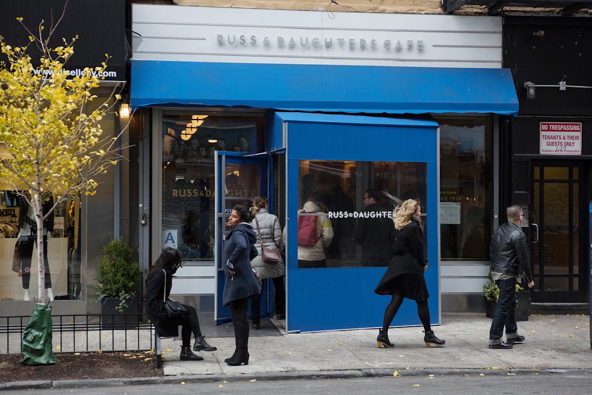 Russ &amp; Daughters Cafe in the Lower East Side