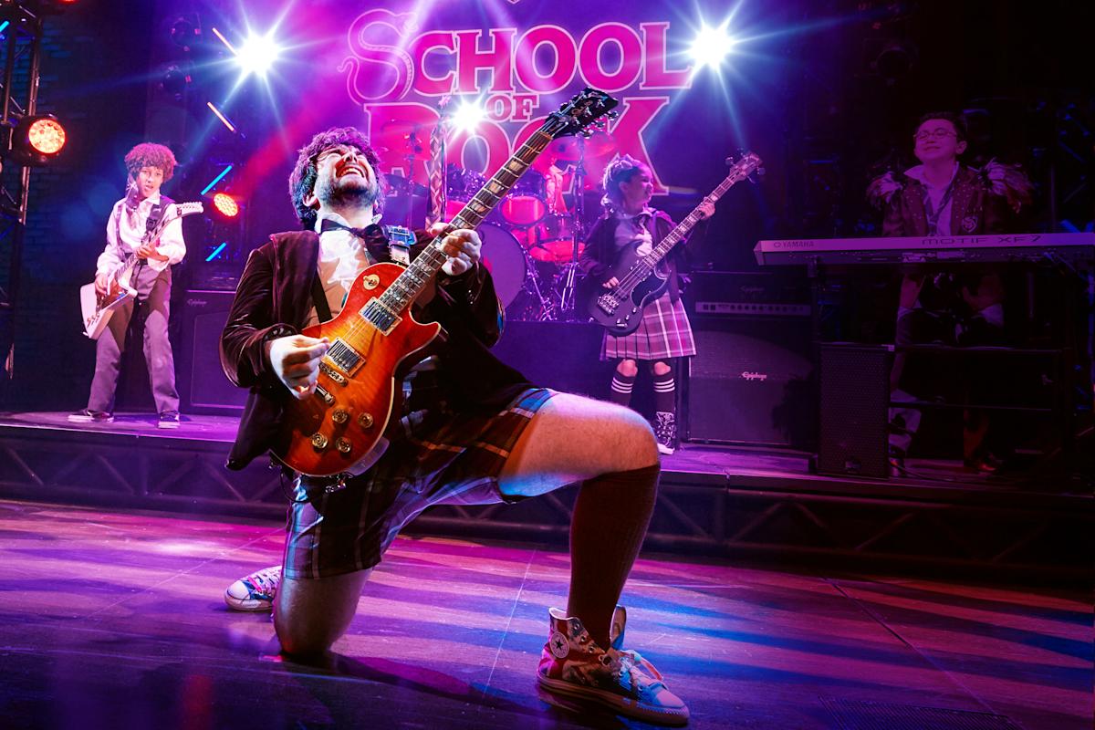 School of Rock on broadway 