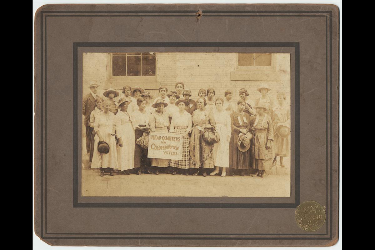 
Headquarters for Colored Women Voters, attributed as Georgia, ca. 1920
Photographs and Prints Division, Schomburg Center for Research in Black Culture, The New York Public Library