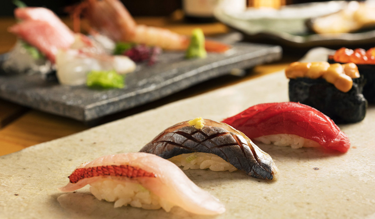 Dish or dining room at Sushi Ann