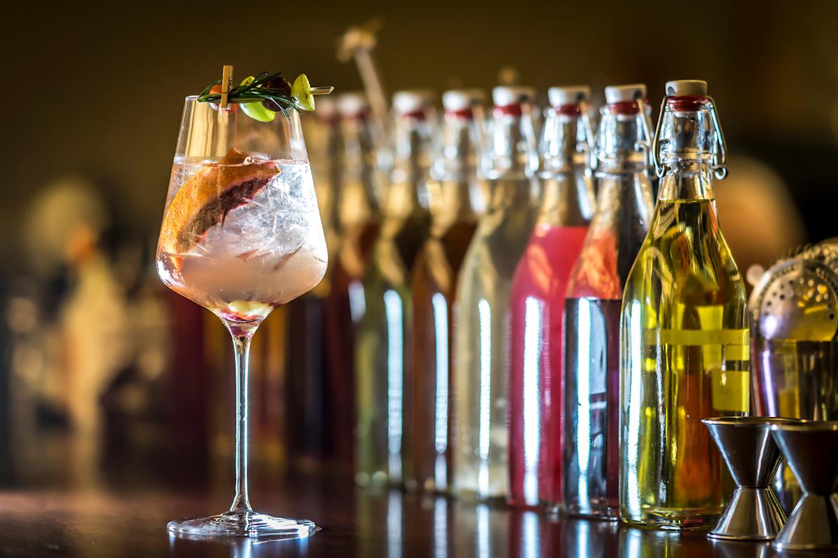 The Gin Parlour interior