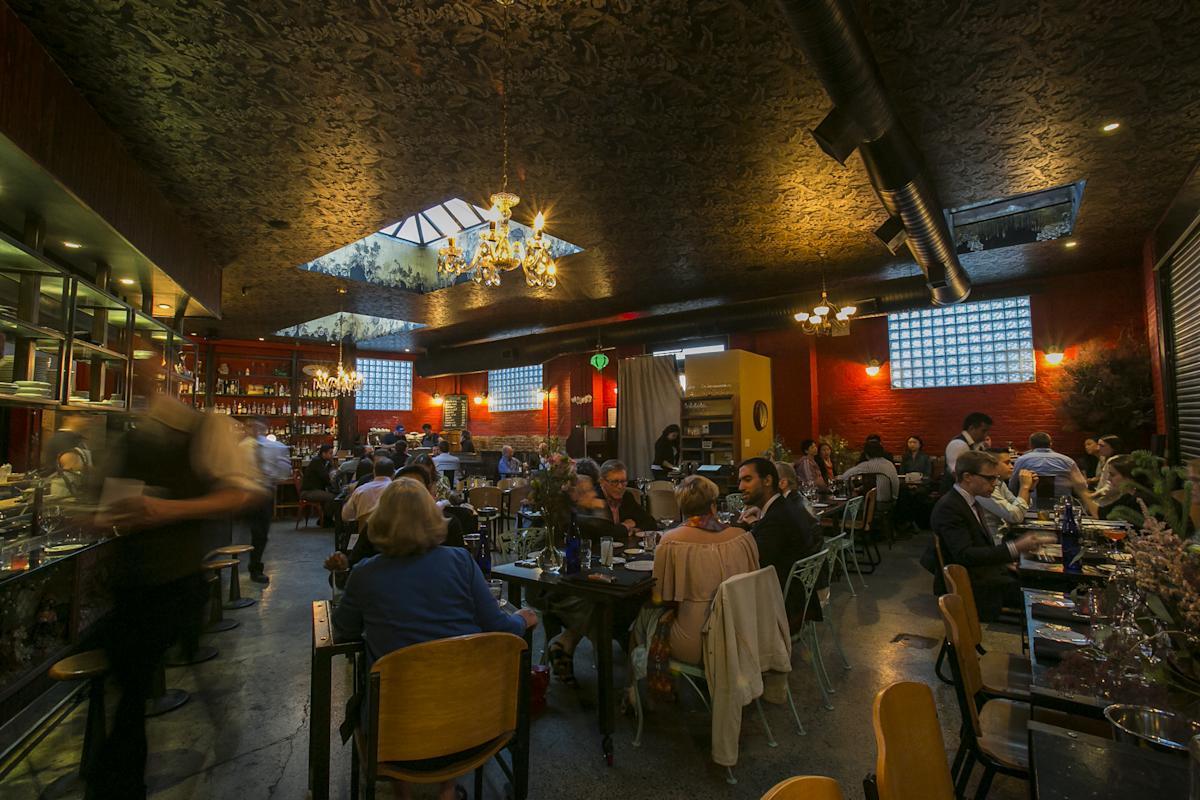 M. Wells Steakhouse, Interior, Queens, NYC