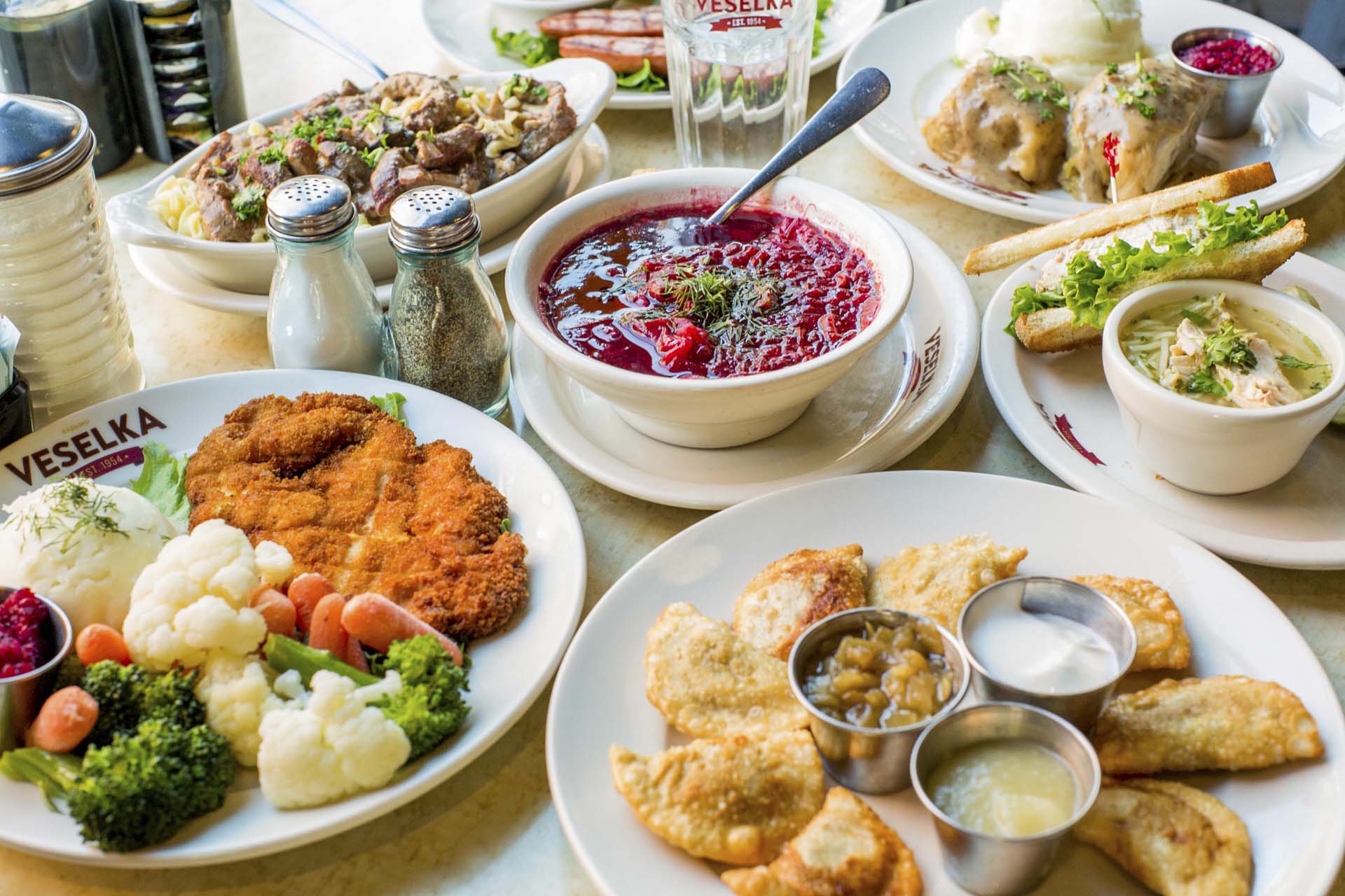 Food from Veselka