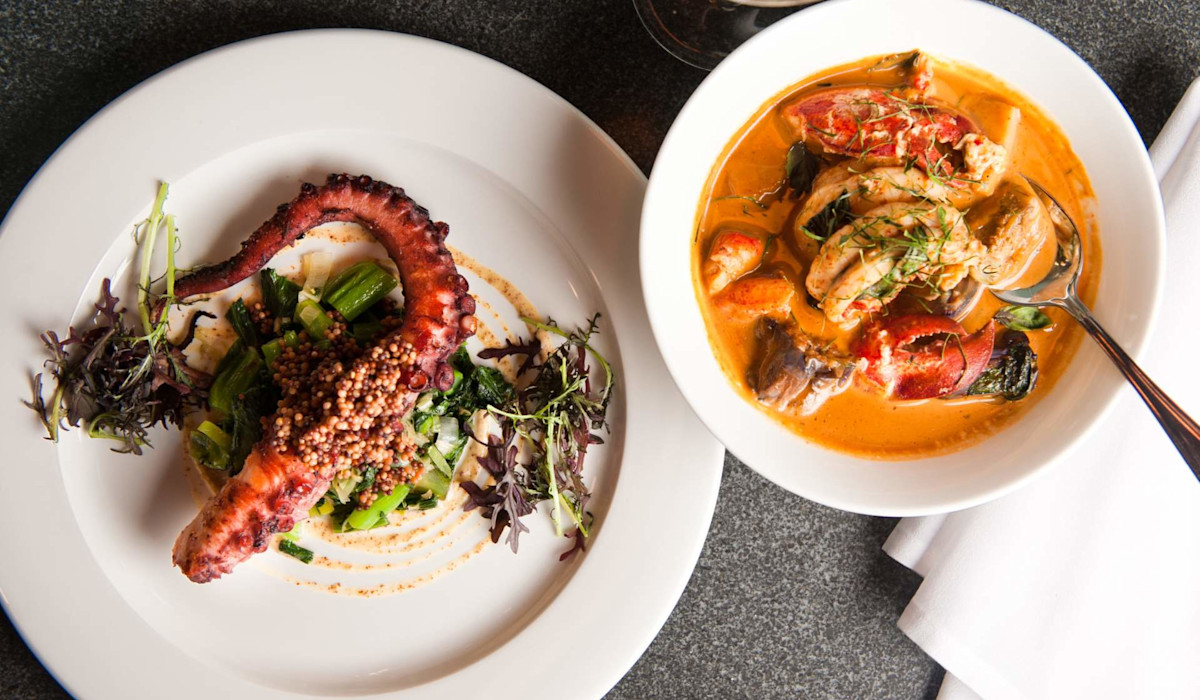 Dish or dining room at Crave Fishbar - Upper East Side