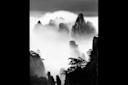"Huangshan A124: Disciples of Buddha and Fairy Maiden Peak" (2004), by Wang Wusheng.